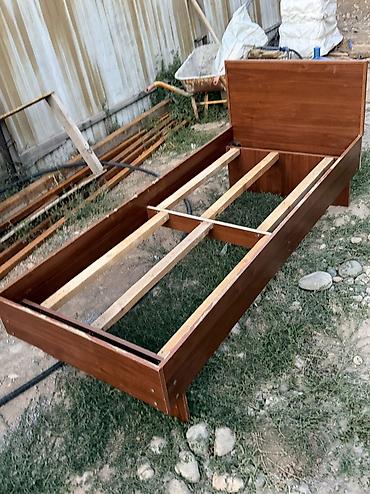 bunk bed: Односпальная кровать, Б/у, С матрасом, длина - 195 см — 8