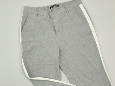 rozszerzane spodnie materiałowe: Material trousers, Zara, M (EU 38), condition - Very good