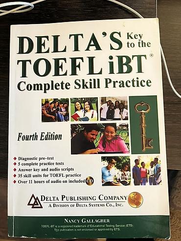 Məktəb dərslikləri: **Delta’s Key to the TOEFL iBT: Complete Skill Practice – Fourth — 1