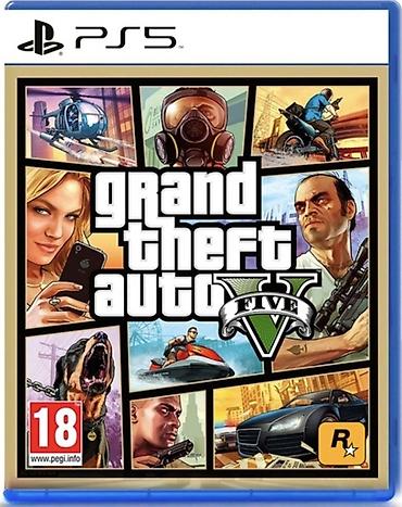 диски на playstation 3: Grand Theft Auto V (GTA V) для PlayStation5 новый не распакованный в — 1