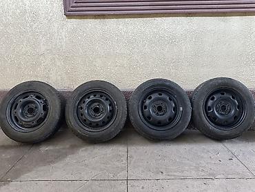 e klass: Комплект из 4 колес в сборе: стальные диски + летние шины Hankook. - — 1