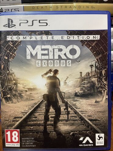 disk 14: Metro Exodus, Qarışıq janr, İşlənmiş Disk, PS5 (Sony PlayStation 5), Ünvandan götürmə, Pulsuz çatdırılma, Ödənişli çatdırılma