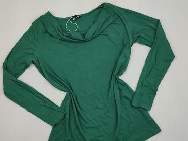 Bluzki: Bluza S (EU 36), stan - Bardzo dobry, wzór - Jednolity kolor, kolor - Zielony