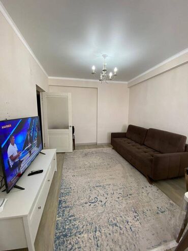 тоголок молдо фрунзе: 2 комнаты, 38 м², Элитка, 11 этаж, Евроремонт