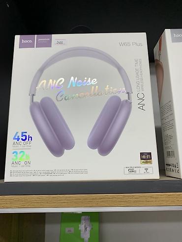 Наушники Hoco W65 Plus с активным шумоподавлением (ANC) -