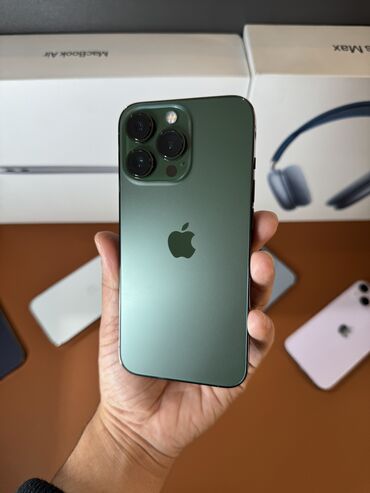 камера iphone: IPhone 13 Pro, Б/у, 256 ГБ, Alpine Green, Защитное стекло, Чехол, В рассрочку, 94 %