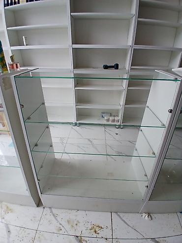 купить полки на стену: Kosmetika dukani ucun vitrin polkalar satilir1 ededi 250m — 5