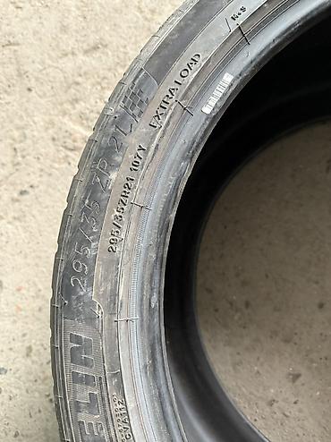 mishlen: Шины 295 / 35 / R 21, Лето, Б/у, Пара, Внедорожные (АТ/МТ), США, Michelin — 4