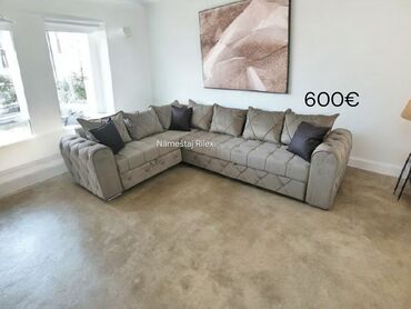 Ugaone garniture: Ugaona garnitura – Nameštaj Rilex - Dimenzije: 300 x 220 cm (vidljivo — 6