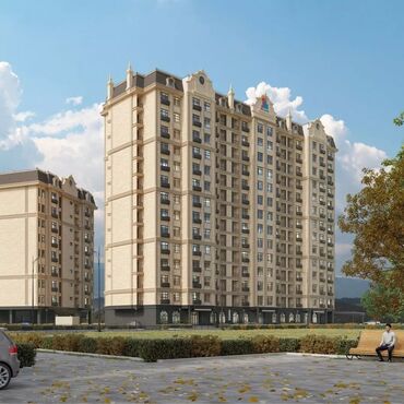 Продажа квартир: 1 комната, 44 м², Элитка, 13 этаж, Без ремонта, Центральное отопление at lalafo.kg Продажа квартир: 1 комната, 44 м², Элитка, 13 этаж, Без ремонта, Центральное отопление