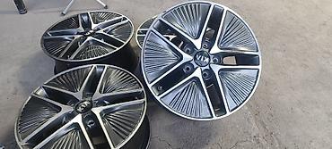 work r18: Литые Диски R 16 Kia, Комплект, отверстий - 5, Б/у — 1