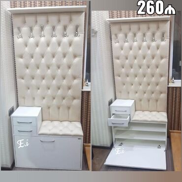 Masa və oturacaq dəstləri: Yeni, Düz dolab, Dəhliz dolabı