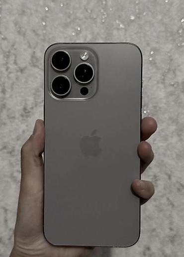 m7 pro: IPhone 15 Pro Max, Б/у, 256 ГБ, Natural Titanium, 81 % — 4