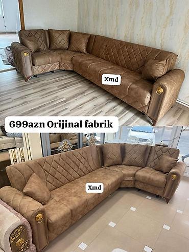 divan künc: Künc divanı – “Orijinal fabrik”. Qiymət: 699 AZN. - L‑şəkilli dizayn — 1