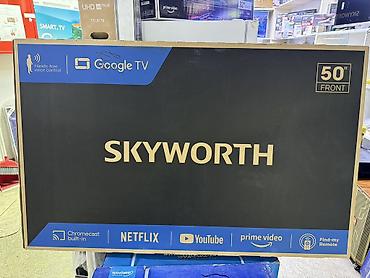 Срочная акция!! Телик Телевизор Skyworth 50 QLED 50Q66G 130 см 50" 4k