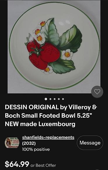 orijentalni namestaj: Servis Vukkeroy i Boch,Dessing Original iz 70,80ih.godina. Sve o — 4