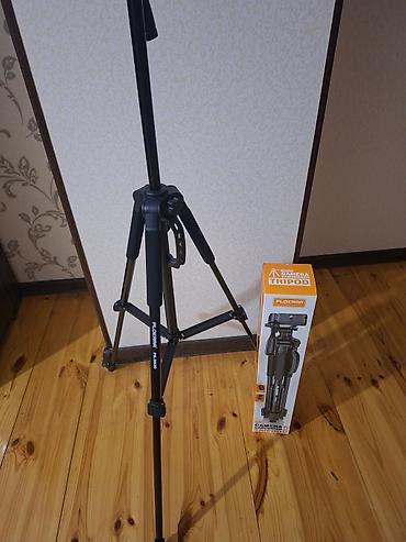 Telefon üçün tripodlar: Tripod ştativ yenidir. Bu qiymete bu keyfiyyetde professional tripod — 2