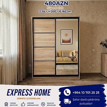 Yeni, 2 qapılı, Güzgülü, Kupe, Düz dolab lalafo.az -da Yeni, 2 qapılı, Güzgülü, Kupe, Düz dolab