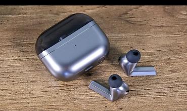 bluetooth qulaqliq: İşlənmiş Simsiz (Bluetooth) Qulaqcıqlar, Samsung, rəng - Boz — 1