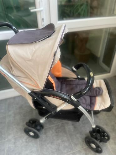 Uşaq dünyası: Goodbaby uşaq arabası - Marka: Goodbaby - Rənglər: boz, krem və — 7