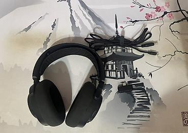 İşlənmiş Simli Qulaqcıqlar, SteelSeries, rəng - Qara