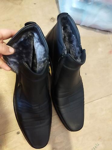 ugg bakü: Kişi qış botları – AllAlea marka, 44 ölçü - Rəng: qara - Material — 2