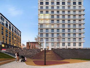 марч центр: 2 комнаты, 57 м², Южная Магистраль Элитка, 4 этаж, ПСО (под самоотделку) — 3