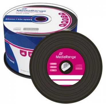������������������������������r���:PC53������������������ - Srbija: Mediarange CD-R Vinyl. Kapacitet: 700MB. Brzina rezanja: 52x