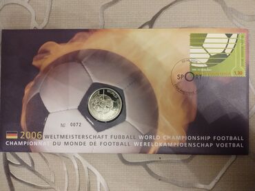 Граммофоны и патефоны: Чемпионат Мира по футболу 2006 год. Конверт первого дня с