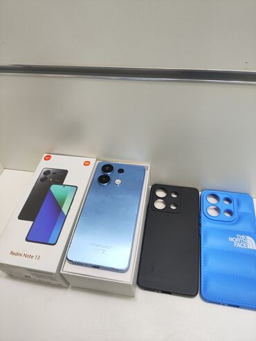 telefon redmi not 8: Xiaomi Redmi Note 13, 128 GB, rəng - Mavi, 
 Düyməli, Barmaq izi