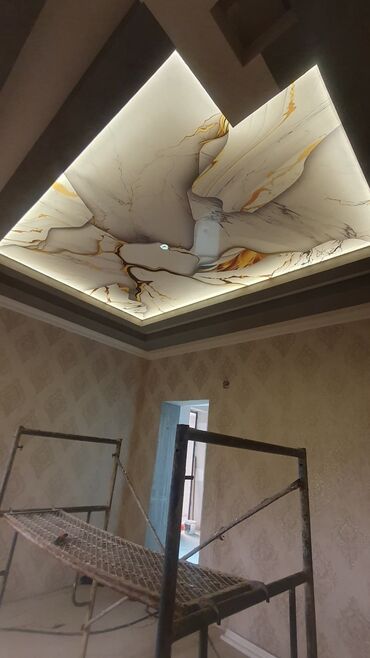 Натяжной потолок: Натяжной потолок Глянцевое, Матовое, 3D потолки Гарантия, Бесплатная консультация, Бесплатный замер — 6