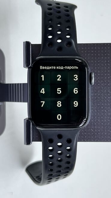 apple watch 9 цена в бишкеке: Apple Watch 5 44мм space grey Отличный подарок 🎁🎁🎁Продам Apple Watch