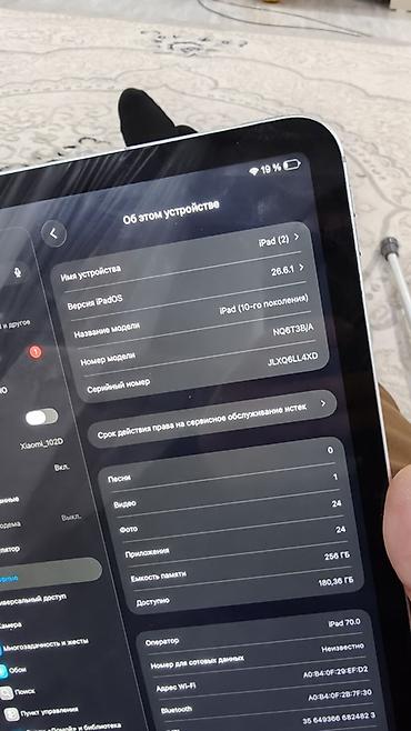 ipad m4 pro: Apple iPad 10 sim 
- Память: 256 ГБ 
- Разъём USB‑C

Состояние хорошее — 3