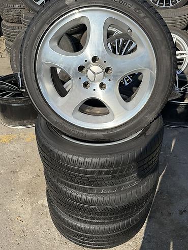 Mercedes-Benz üçün 17” yüngül lehimli disk və şin dəsti - Disklər