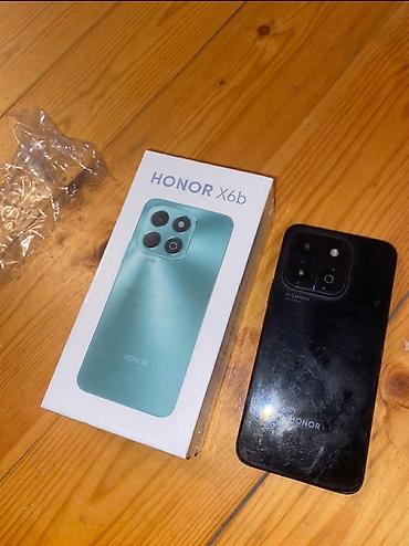 honor magic 9: Honor X6b, 256 GB, rəng - Qara, Barmaq izi, İki sim kartlı, Face ID — 1