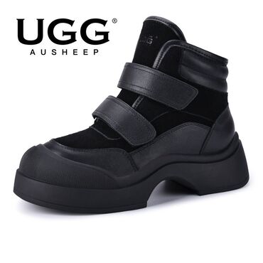 Угги: Качественные Теплые Женские зимние угги от бренда UGG Ткань: коровья