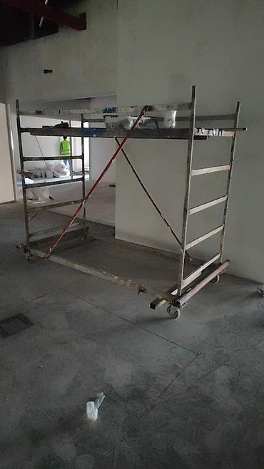 Nərdivanlar: Alüminium mobil iskələ sistemi - Material: yüngül və möhkəm alüminium — 9