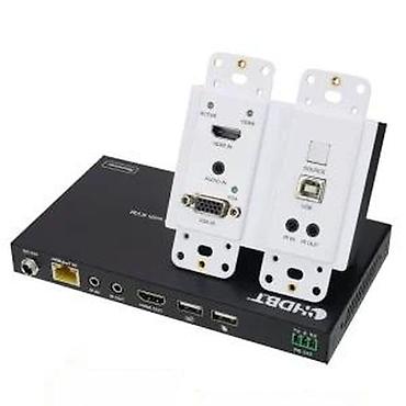Aksesoari za TV i video: HDBaseT zidna ploča – HDMI v2.0b ekstender sa PoE (do 100 m) Opis — 10