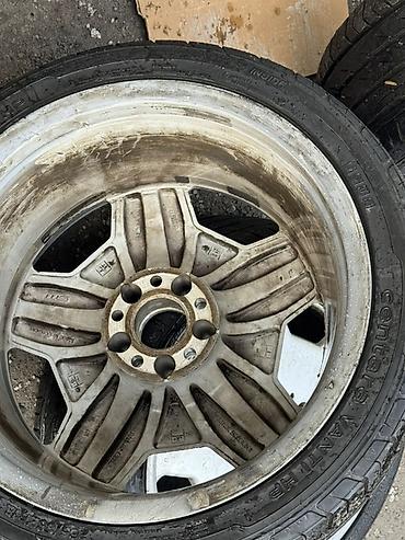 2354018: Комплект из 4 легкосплавных дисков AMG Monoblock (оригинал ) с шинами — 5