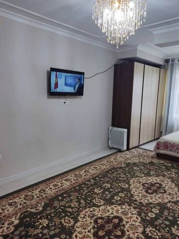 долгосрочная квартира в джалалабаде: 1 комната, Агентство недвижимости, Без подселения, С мебелью частично