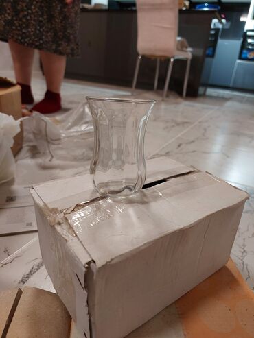 Çay dəstləri və servizlər: Çay dəsti, rəng - Qızılı, Farfor, 6 nəfərlik — 4