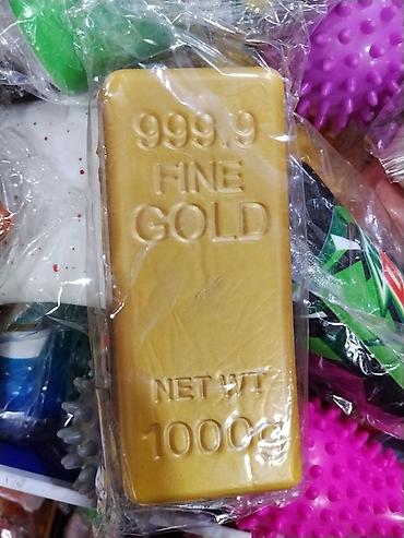 Золотой брусок-игрушка/сувенир “999.9 FINE GOLD”, вес на корпусе: 1000 at lalafo.kg Золотой брусок-игрушка/сувенир “999.9 FINE GOLD”, вес на корпусе: 1000