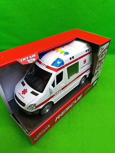 🚑 Игрушечная машина скорой помощи RESCUE — спешит на помощь! 🚨 🚑