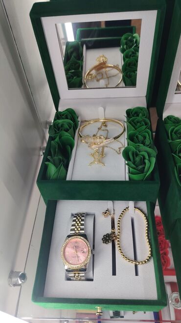 Saat dəstləri: Yeni, Klassik Saat dəsti, rəng - Qızılı — 8