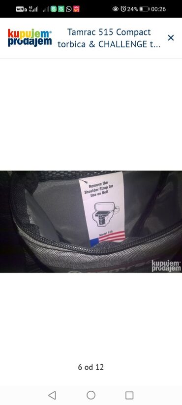 Torbe i futrole za kamere: Tamrac 515 Compact torbica & CHALLENGE torba za kameru na lalafo.rs — 4 Torbe i futrole za kamere: Tamrac 515 Compact torbica & CHALLENGE torba za kameru — 4