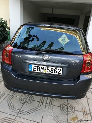 Toyota: Toyota Corolla: 1.4 l. | 2007 έ. Χάτσμπακ — 2