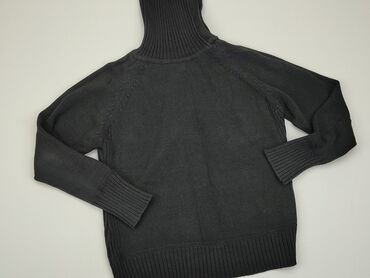 eleganckie bluzki sweterki damskie: Golf, L, stan - Dobry