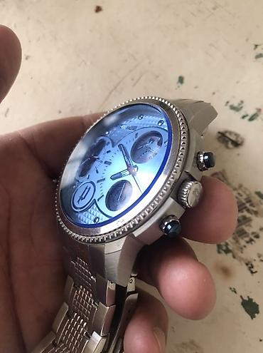POLICE kişi qol saatı – iri korpuslu, paslanmayan poladdan metal