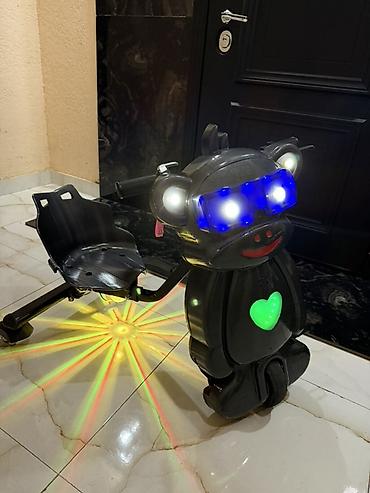 pedallı maşın: Uşaq üçün elektrikli əyləncə skeyti – robot dizaynlı drift kart — 9