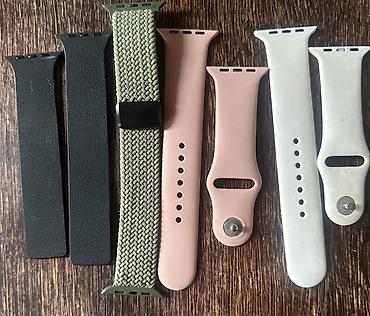 Saat kəmərləri: Apple Watch üçün silikon qayış dəsti - Model uyğunluğu: Apple Watch — 1